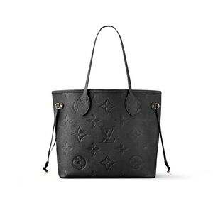 Authentic Louis Vuitton Neverfull MM M45685 Empreinte Tote Bag